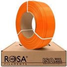 3D plastikas PLA oranžinė 1.75mm 1kg refill pakuotė Rosa3D
