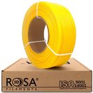 3D plastikas PLA geltona 1.75mm 1kg refill pakuotė Rosa3D