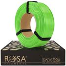 3D plastikas PLA High Speed žalia 1.75mm 1kg refill pakuotė Rosa3D