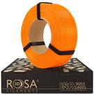 3D plastikas PLA High Speed oranžinė 1.75mm 1kg refill pakuotė Rosa3D