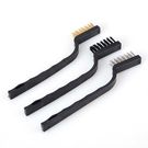 Brush set for 3D printer nozzle (with nylon, brass and stainless steel)