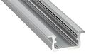 LED Profile LUMINES type B silver anodized 2.02 m