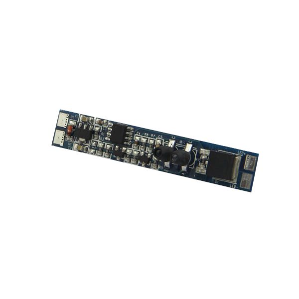 LED juostos valdiklis, pritemdomas, montuojamas į profilį 12-24Vdc 8A valdomas rankos mostu