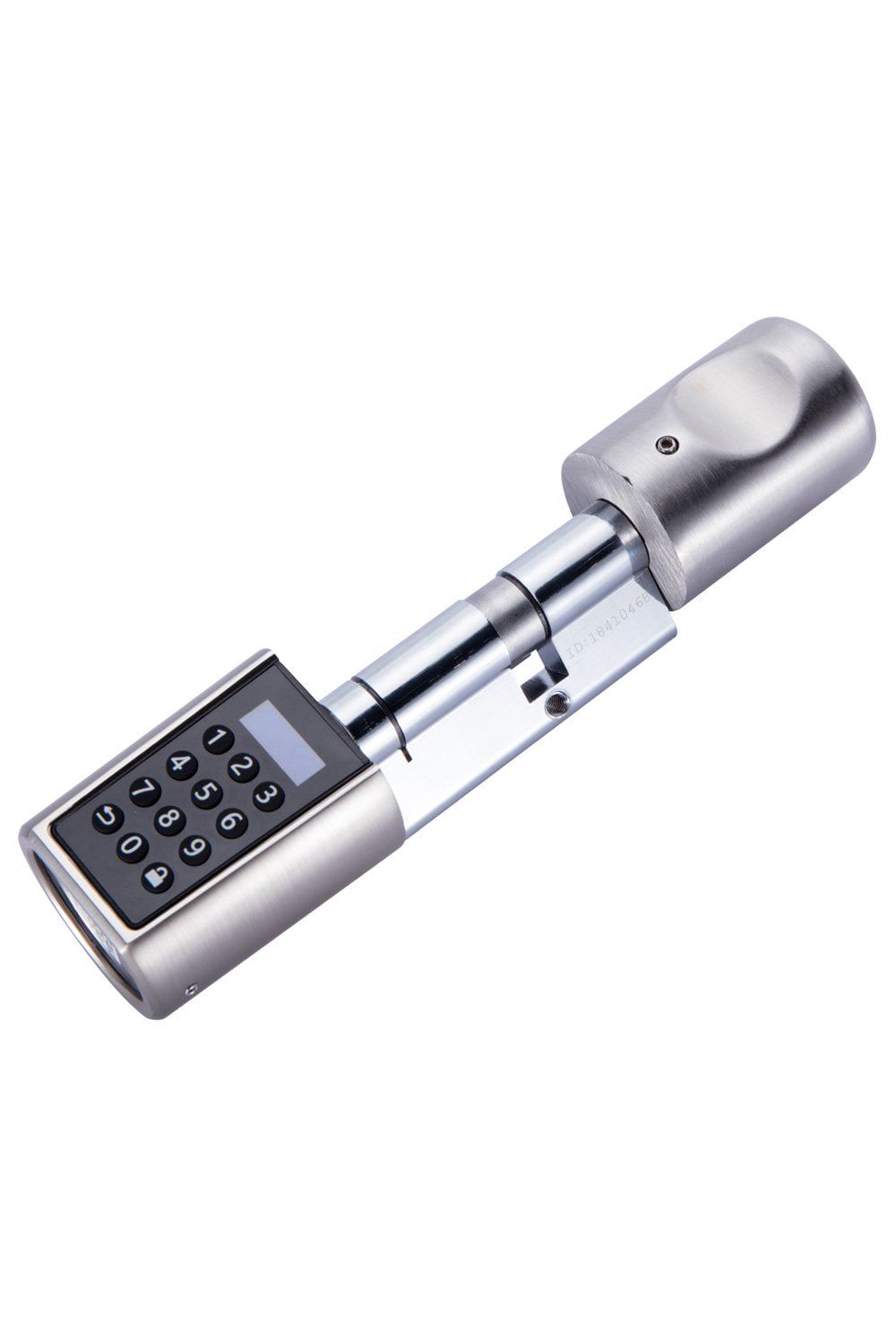 Išmanioji ZigBee TUYA bevielė durų spyna, valdoma kodu, RFID ir programėle, 3 x AAA, WOOX R7056 8435606701150