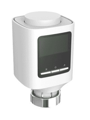 Išmanusis ZigBee TUYA termostatas radiatoriui su LCD, valdomas programėle, WOOX R7067-single 8435606701761