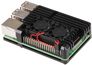Korpusas mini kompiuteriui Raspberry Pi 4 su radiatoriumi ir ventiliatoriais JOY-IT RB-AlucaseP4+07FAN 4250236819372