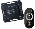 LED juostų valdiklis-dimeris 12-24V 18A su RF distanciniu pulteliu