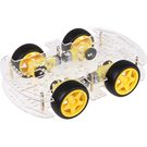Joy-iT "4WD" Robot car kit ( Acrylic chassis )