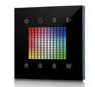 LED valdymo panelė RGBW, 256 atspalvių kanalui, juoda, Sunricher
