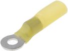 Ring terminal;M4;#:4.3mm;4÷6mm2;crimped,on cable;yellow