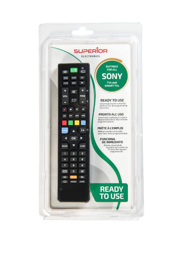 Universalus DV pultas Sony televizoriams pagamintiems nuo 2000m, su 3D valdymu Superior SUPERIOR-SONY 8054242080339
