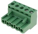 Pluggable terminal block;plug;female;2.5mm2;5.08mm;on cable