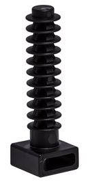 Screw Saddle Cable Support 8x45 black (10 pcs), THORGEON