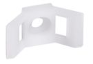 Push-In Cable Ties Mount 30x15 white (10 pcs), THORGEON
