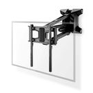 Motorised TV Wall Mount | 37 - 70 " | Maximum supported screen weight: 35 kg | Rotatable | Minimum wall distance: 153 mm | Maximum wall distance: 485 mm | Remote controlled | ABS / Steel | Black