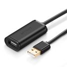 Cable extender active USB AM - AF 10m black US121 UGREEN