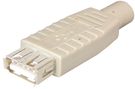 Lizdas USB A tipo kabelinis su apsauga