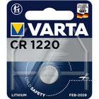 Lithium Button Cell Battery CR1220 | 3 V | 35 mAh | 1-Blister | Silver VARTA-CR1220
