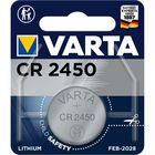 Lithium Button Cell Battery CR2450 | 3 V | 570 mAh | 1-Blister | Silver VARTA-CR2450