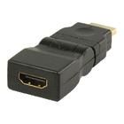 High Speed HDMI with Ethernet Adapter Swivel HDMI Connector - HDMI Female Black VGVP34905B