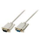 Serial Cable D-SUB 9-Pin Male - D-SUB 9-Pin Female 0.50 m Ivory VLCP52010I05