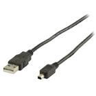 USB 2.0 Cable USB-A Male - Mitsumi 4-Pin Male 2.00 m Black VLCP60220B20