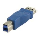 USB 3.0 Adapter USB-B Male - USB A Female Blue VLCP61900L