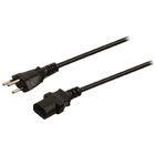 Swiss Power Cable CH Type 12 - IEC-320-C13 10.0 m Black VLEP11200B100
