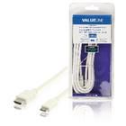 High Speed HDMI Cable with Ethernet HDMI Connector - HDMI Mini Male 2.00 m White VLMB34500W20