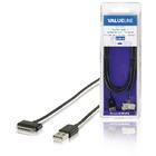 Sync and Charge Cable Apple Dock 30-pin - USB-A Male 2.00 m Black VLMB39100B20