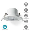 SmartLife Ceiling Light | Wi-Fi | Warm to Cool White | Round | Diameter: 52 mm | 68 - 74 mm | 360 lm | 2700 - 6500 K | IP20 | Energy class: F | Android™ / IOS