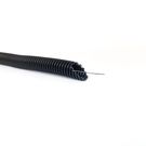 Corrugated pipe with wire 20mm (halogen-free, black, 100m, 750 N/5 cm, D20) GLOB-EL GL200WUV
