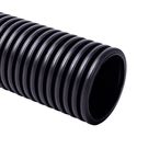 Corrugated pipe with wire 40mm (halogen-free, black, 50m, 750 N/5 cm, D40) GLOB-EL GL502UVW