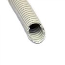 Corrugated pipe with wire 40mm (halogen-free, gray, 50m, 750 N/5 cm, D40) GLOB-EL GL502W