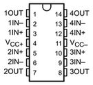 Operational Amplifier Dual 4MHz SO-8-173-46-133