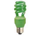 Energiją taupanti lemputė E27 13W SP žalia