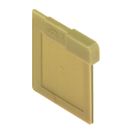 Small partition (terminal), PA 66, beige, Continuous operating temp., max.: 100 °C Weidmuller