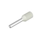 Wire end ferrule, insulated, 0.75 mm², Stripping length: 10 mm, white Weidmuller
