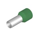 Wire end ferrule, insulated, 16 mm², Stripping length: 15 mm, green Weidmuller