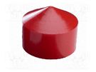 Plunger; 5ml; red; 905-B,905-N METCAL