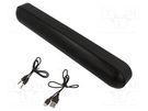 Speaker; black; Jack 3,5mm,microSD,USB A,USB B micro; 10m; 4h GEMBIRD