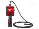 Inspection camera; Display: LCD; Cam.res: 320x240; Len: 2.7m Milwaukee