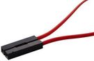 TEST LEAD, RED, 250MM, 60V, 3A