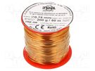 Coil wire; single coated enamelled; 0.75mm; 0.2kg; -65÷200°C INDEL