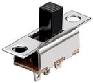 Slide Switch/Toggle Switch, silver - function: 1 x UM