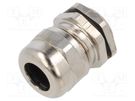 Cable gland; PG13,5; IP68; brass; Entrelec TE Connectivity