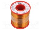 Coil wire; double coated enamelled; 0.3mm; 1kg; -65÷200°C INDEL