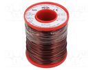 Coil wire; single coated enamelled; 1.2mm; 1kg; -65÷200°C INDEL