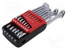 Wrenches set; combination spanner; 14pcs. FACOM