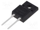 Diode: Schottky rectifying; SiC; THT; 650V; 10A; 103W; ITO220AC SMC DIODE SOLUTIONS